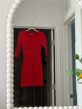 Boden Red Mini Dress